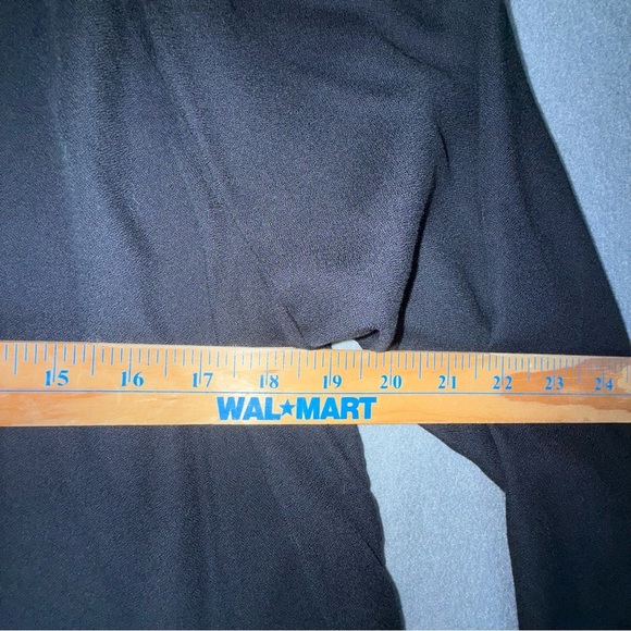 Old Navy Black Women's Flowy Peasant Blouse size large boho vibe coastal cowgirl - Picture 13 of 13